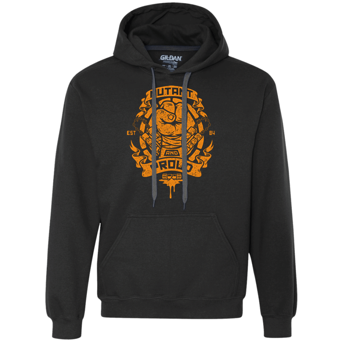 Sweatshirts Black / Small Mutant and Proud Mikey Premium Fleece Hoodie