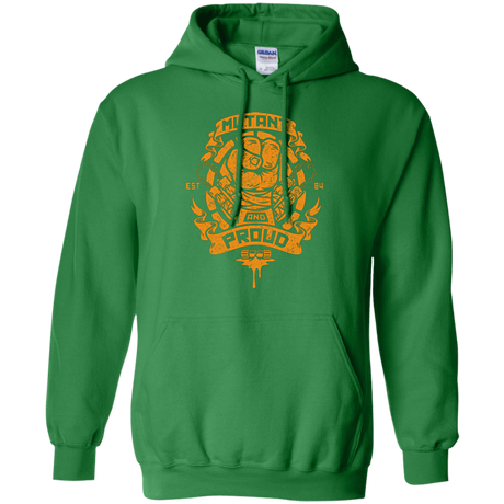 Sweatshirts Irish Green / Small Mutant and Proud Mikey Pullover Hoodie