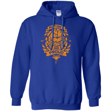 Sweatshirts Royal / Small Mutant and Proud Mikey Pullover Hoodie
