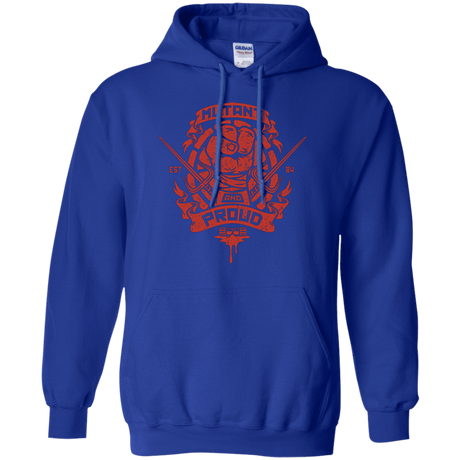 Sweatshirts Royal / Small Mutant and Proud Raph Pullover Hoodie