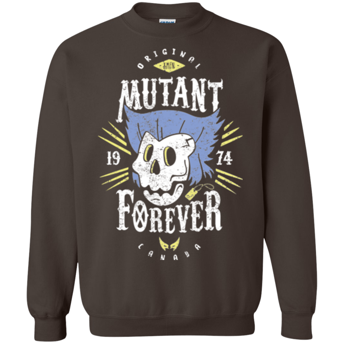 Sweatshirts Dark Chocolate / Small Mutant Forever Crewneck Sweatshirt