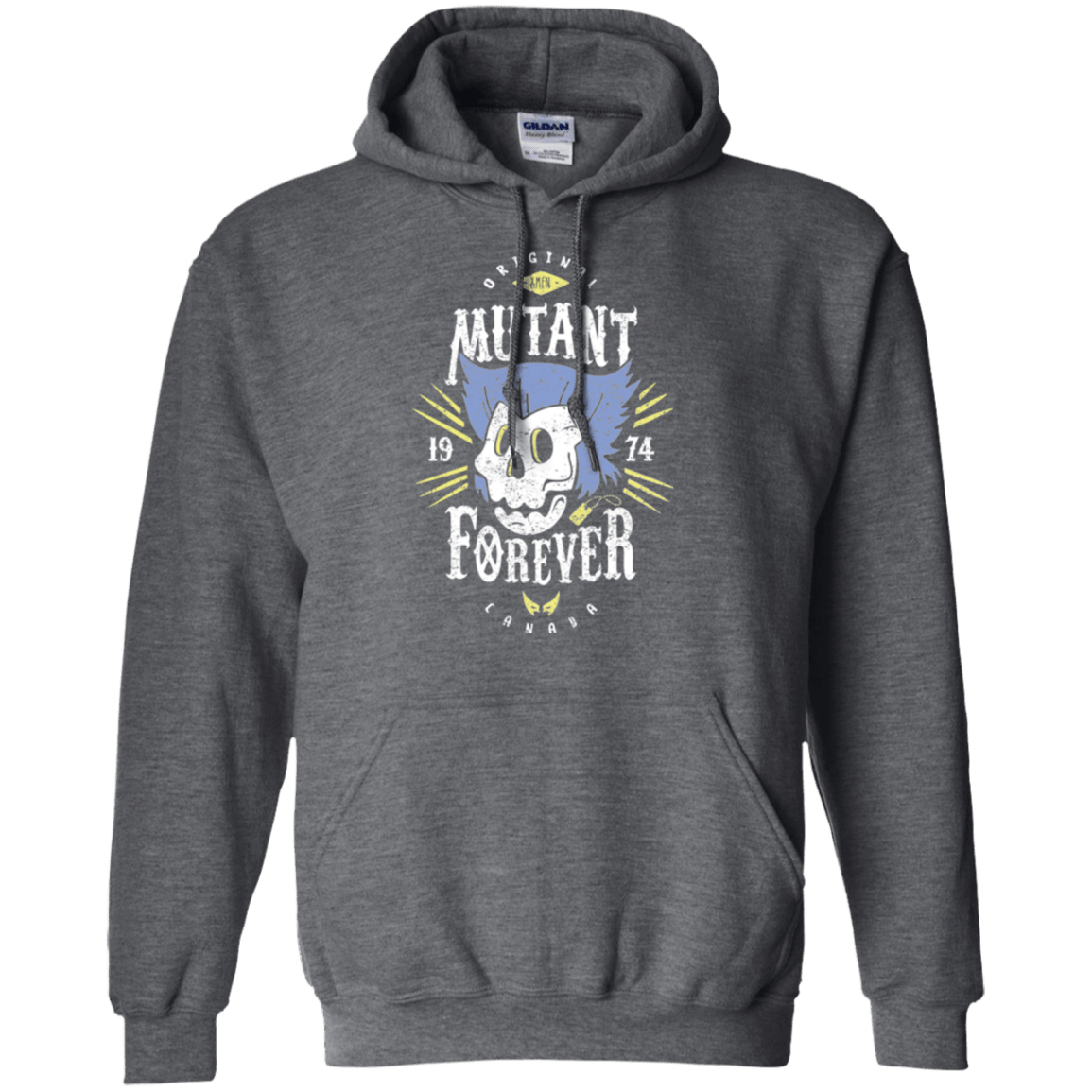 Sweatshirts Dark Heather / Small Mutant Forever Pullover Hoodie