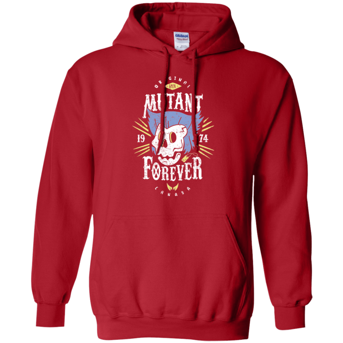 Sweatshirts Red / Small Mutant Forever Pullover Hoodie