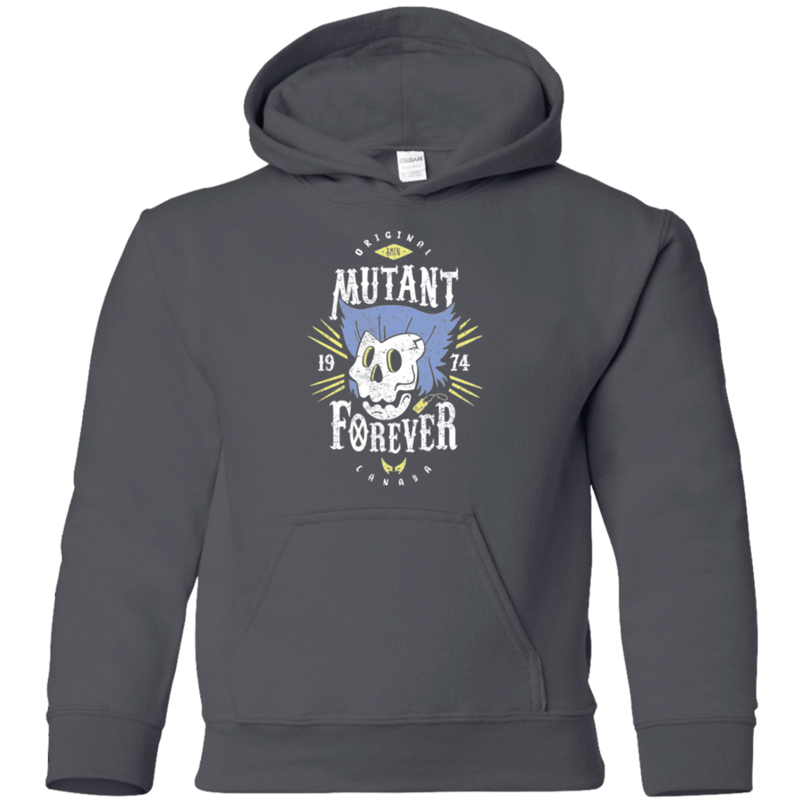 Sweatshirts Charcoal / YS Mutant Forever Youth Hoodie