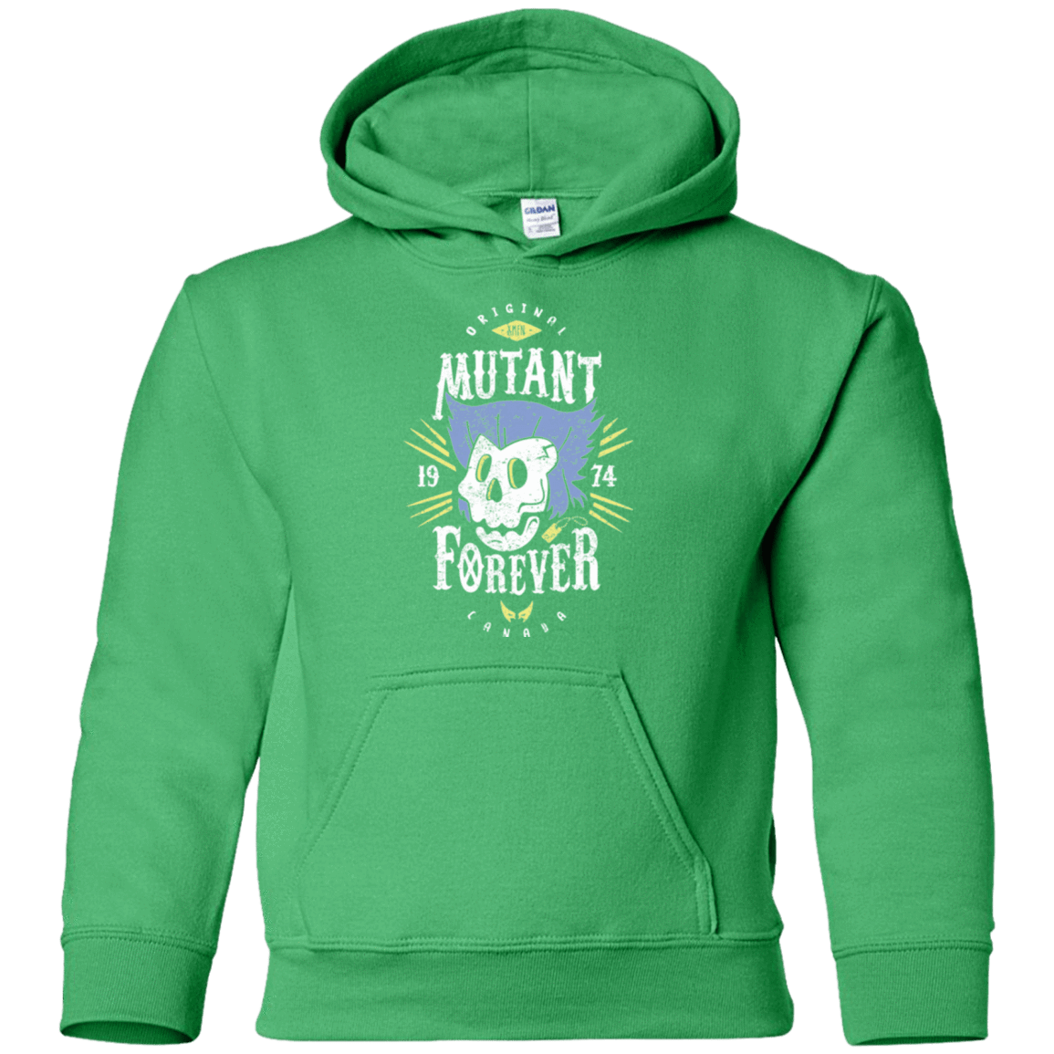 Sweatshirts Irish Green / YS Mutant Forever Youth Hoodie