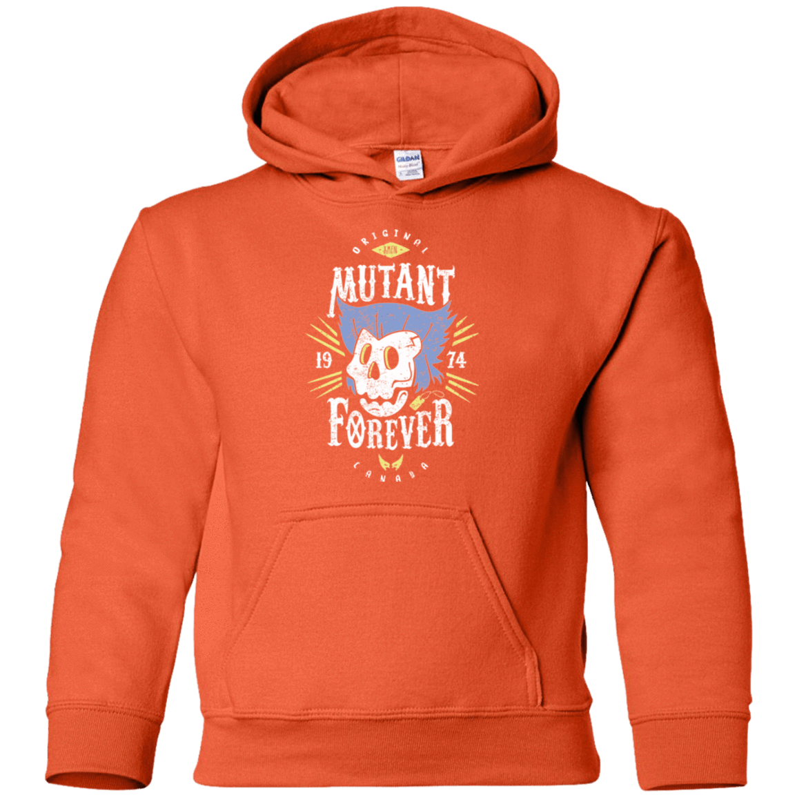 Sweatshirts Orange / YS Mutant Forever Youth Hoodie