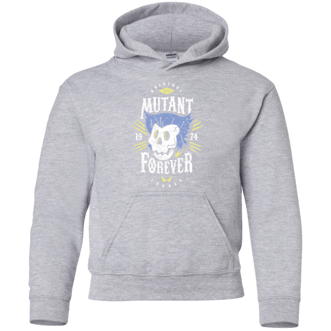 Sweatshirts Sport Grey / YS Mutant Forever Youth Hoodie