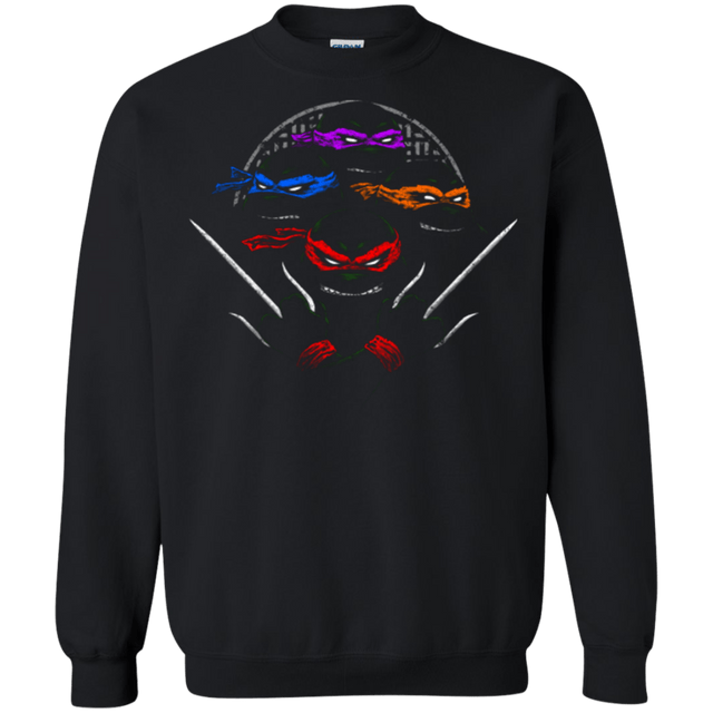 Sweatshirts Black / Small Mutant Ninja Brothers Crewneck Sweatshirt