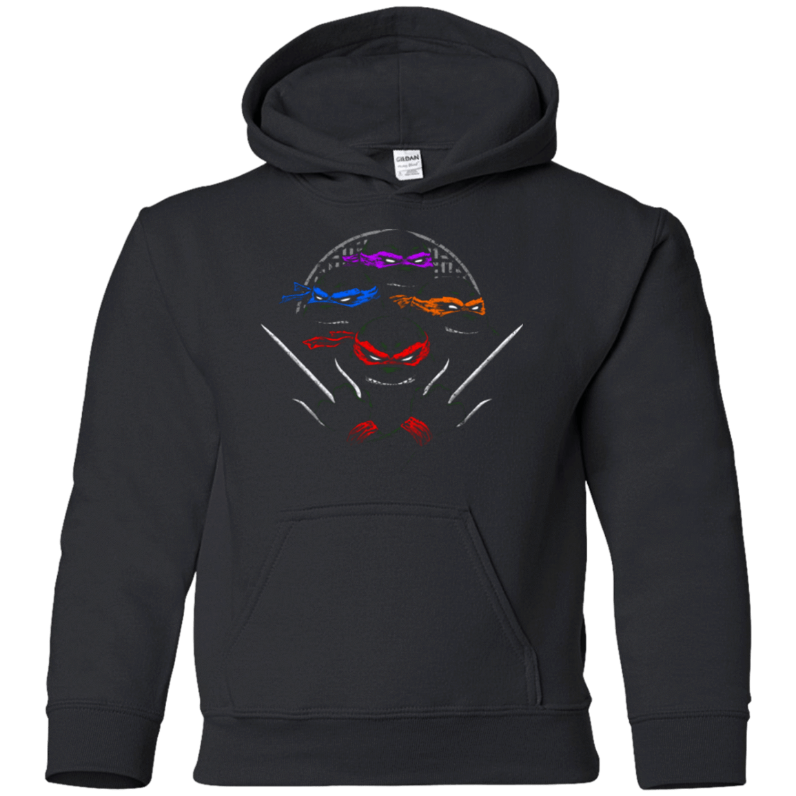 Sweatshirts Black / YS Mutant Ninja Brothers Youth Hoodie