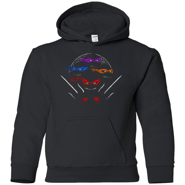Sweatshirts Black / YS Mutant Ninja Brothers Youth Hoodie