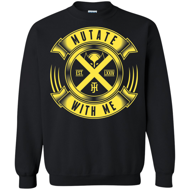 Sweatshirts Black / S Mutate With Me Crewneck Sweatshirt