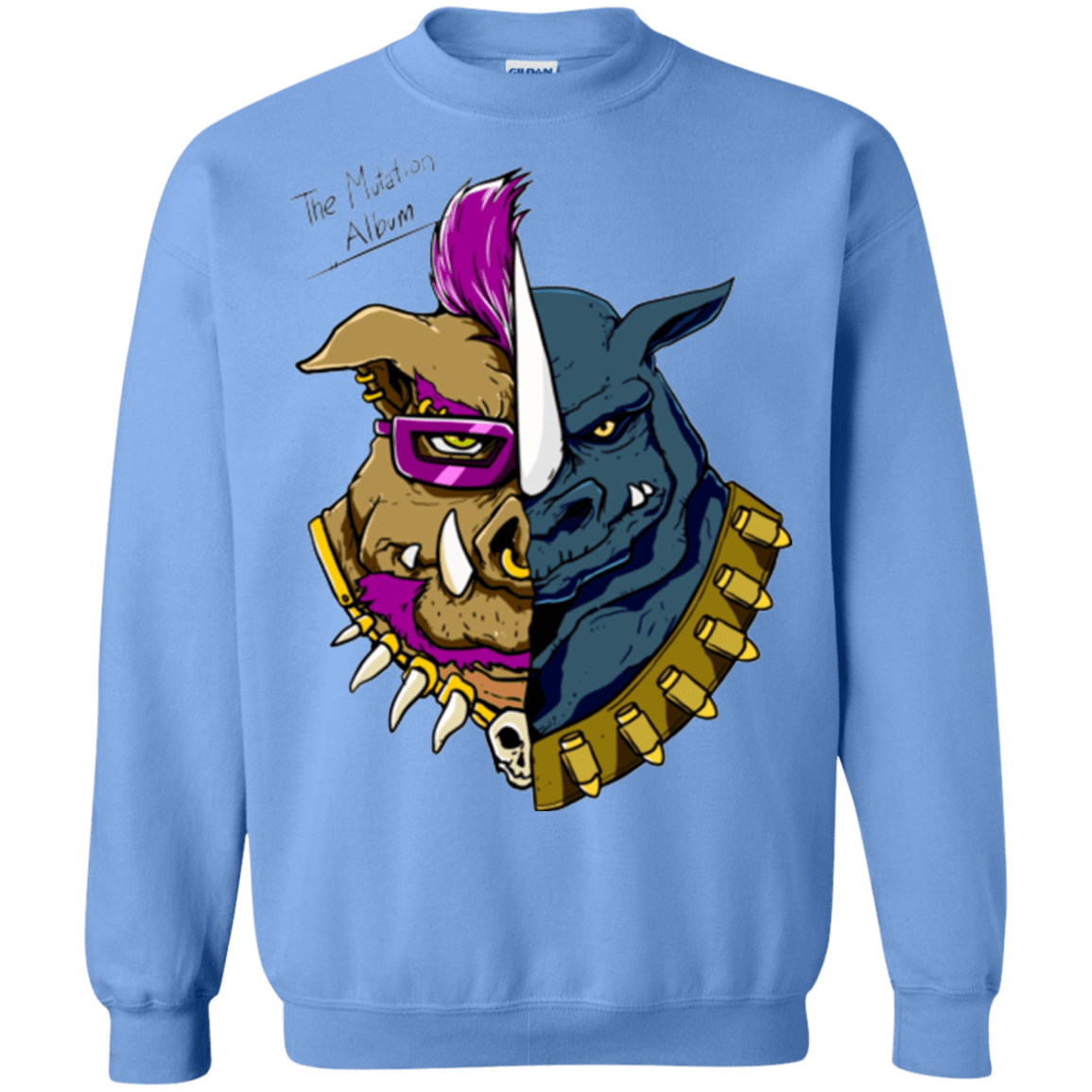 Sweatshirts Carolina Blue / Small Mutation Album Crewneck Sweatshirt