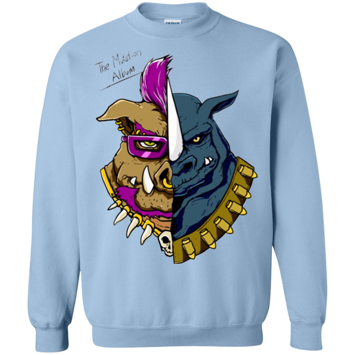 Sweatshirts Light Blue / Small Mutation Album Crewneck Sweatshirt