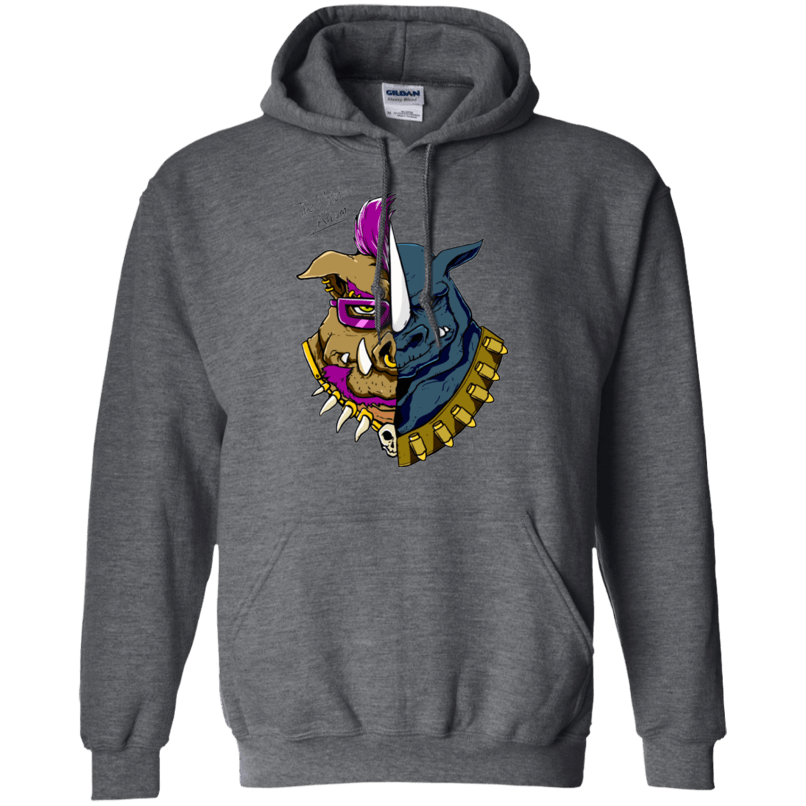 Sweatshirts Dark Heather / S Mutation album Pullover Hoodie