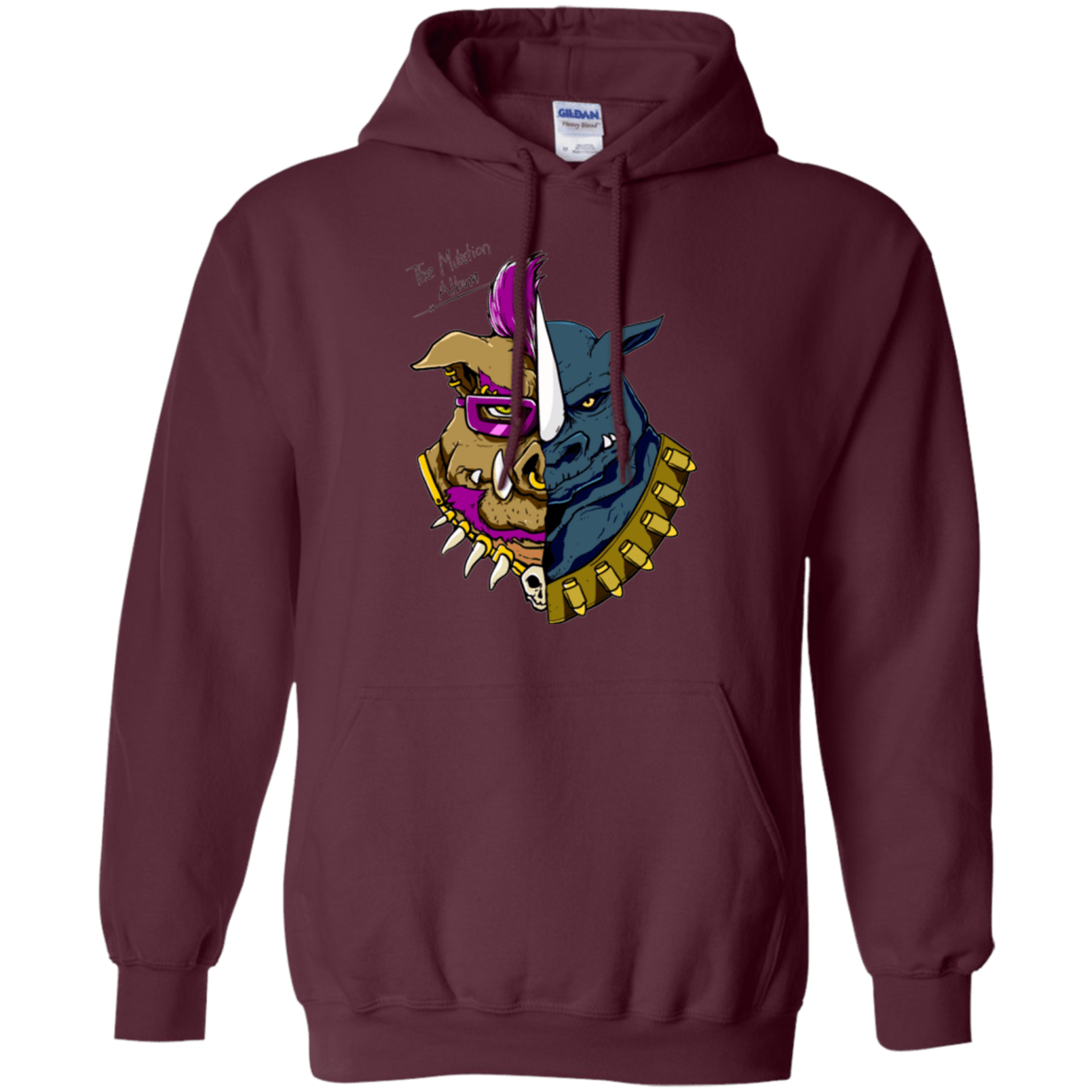 Sweatshirts Maroon / S Mutation album Pullover Hoodie