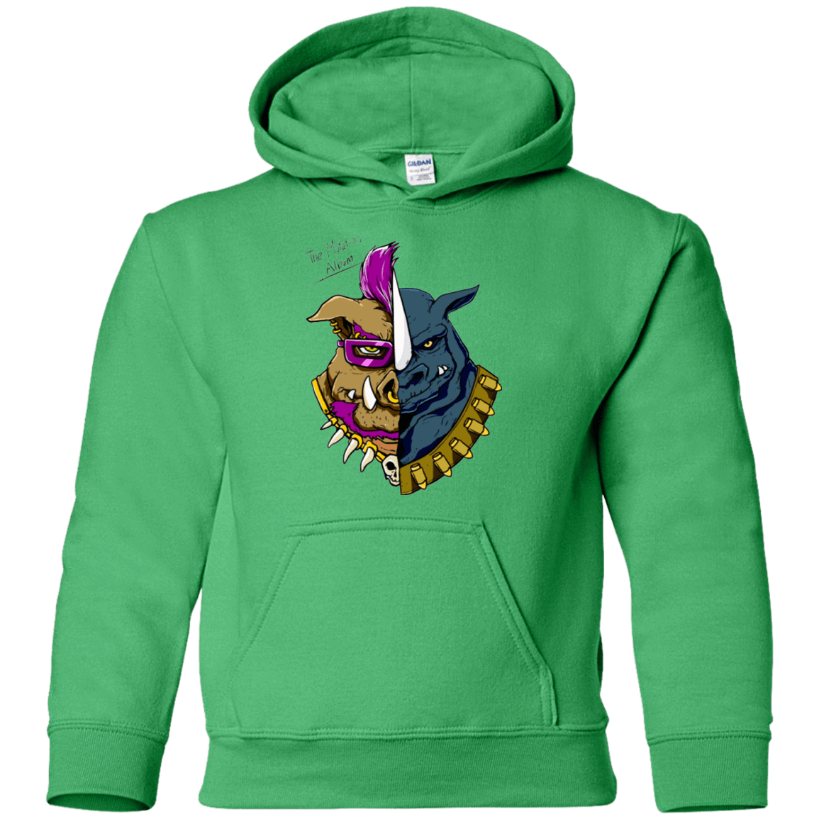 Sweatshirts Irish Green / YS Mutation album Youth Hoodie