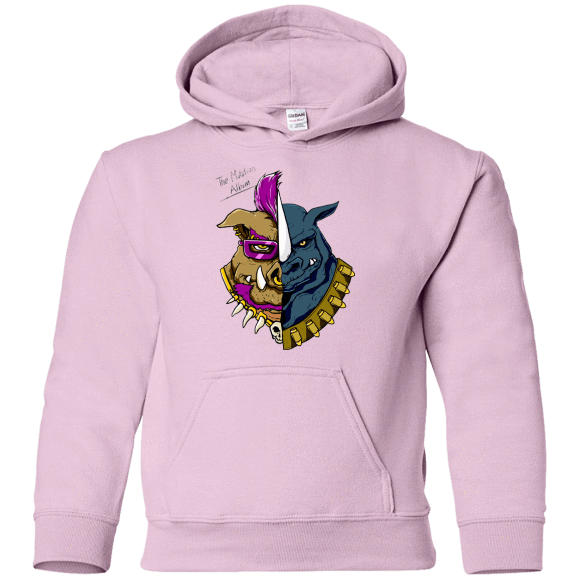 Sweatshirts Light Pink / YS Mutation Album Youth Hoodie