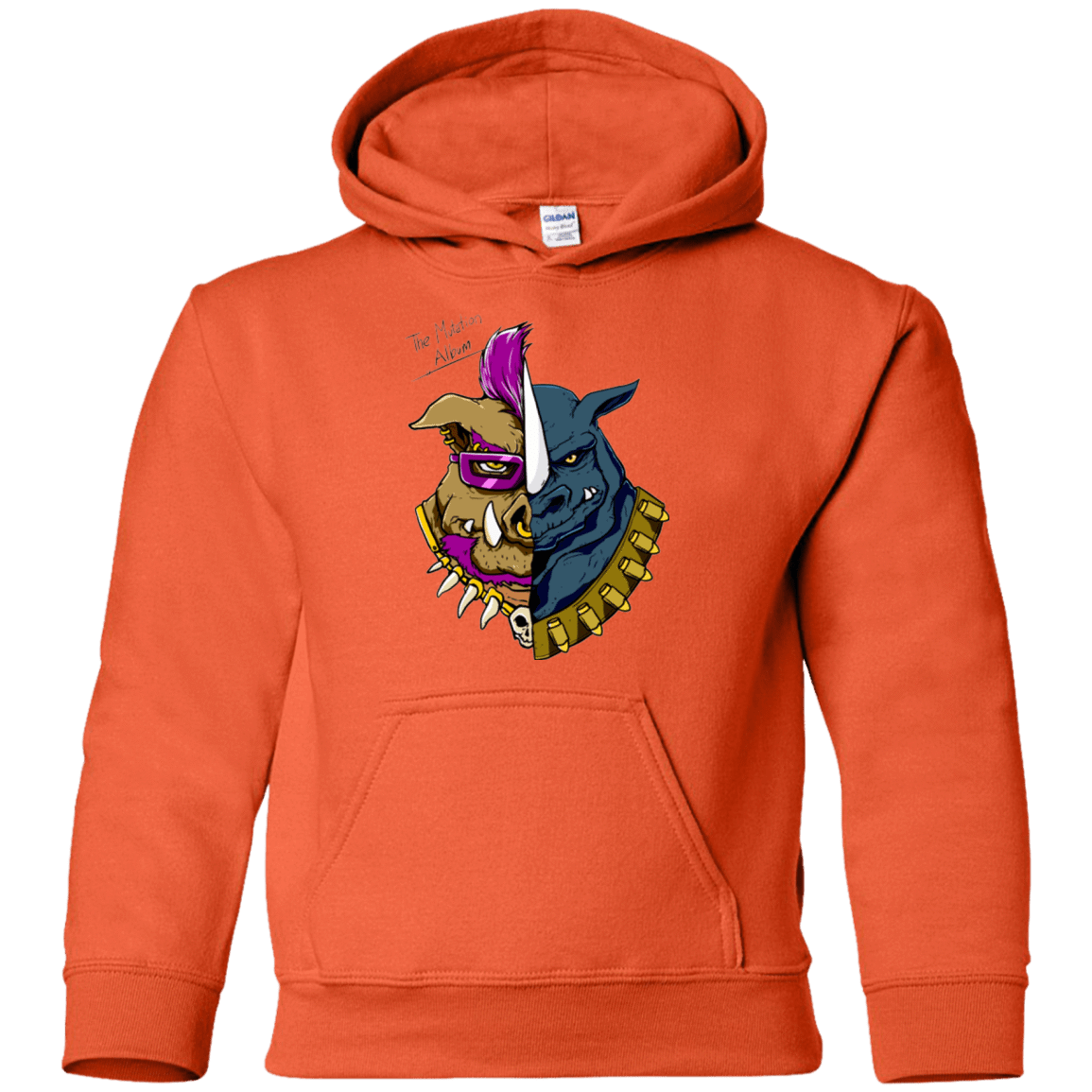 Sweatshirts Orange / YS Mutation album Youth Hoodie