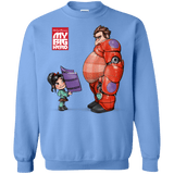 Sweatshirts Carolina Blue / Small My Big Hero Crewneck Sweatshirt