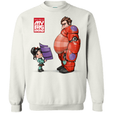 Sweatshirts White / Small My Big Hero Crewneck Sweatshirt