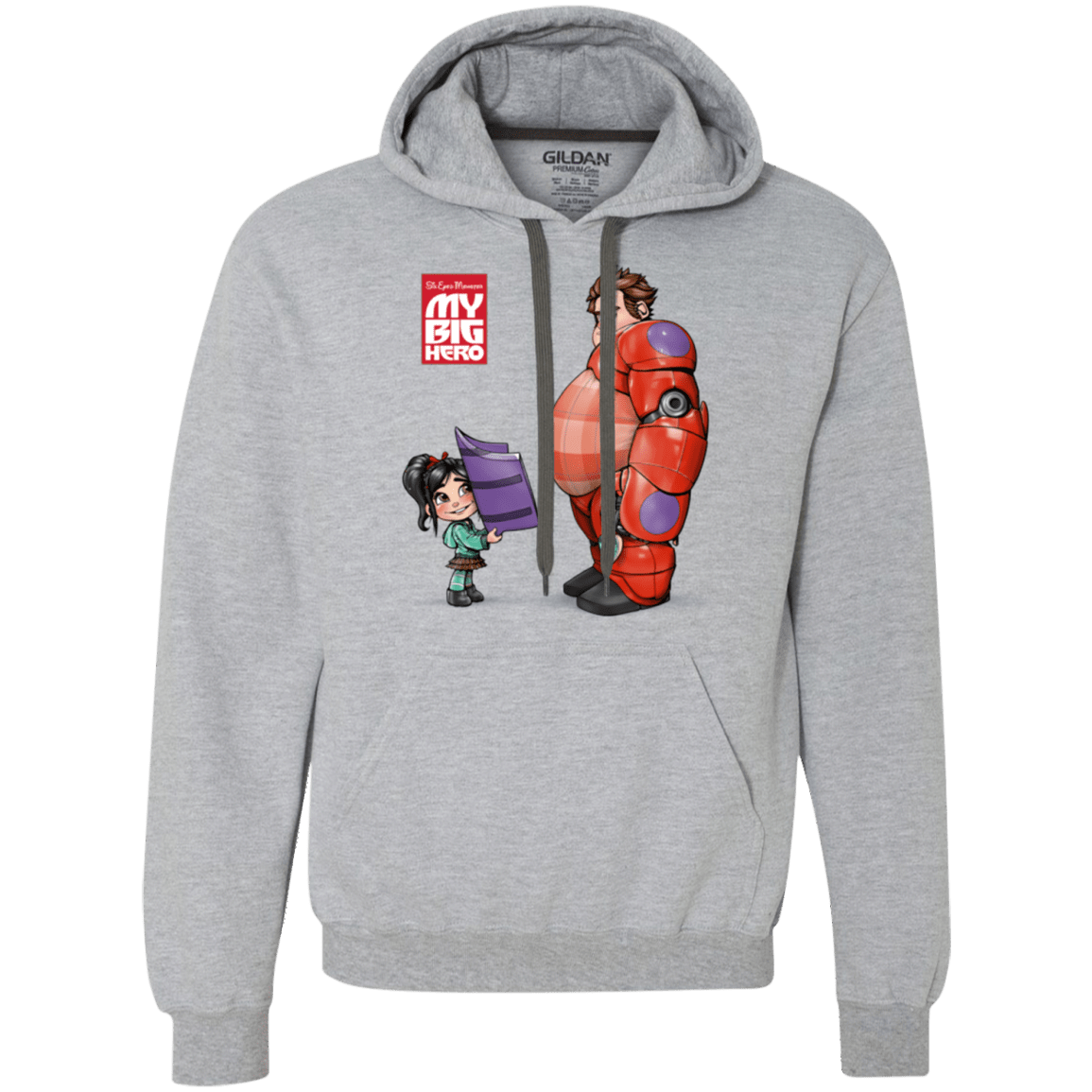 Sweatshirts Sport Grey / Small My Big Hero Premium Fleece Hoodie