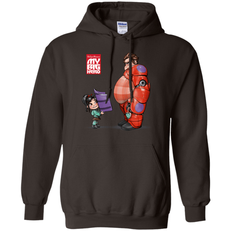 Sweatshirts Dark Chocolate / Small My Big Hero Pullover Hoodie