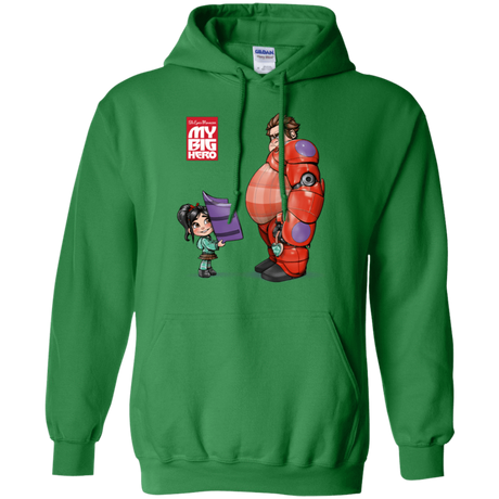 Sweatshirts Irish Green / Small My Big Hero Pullover Hoodie