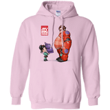 Sweatshirts Light Pink / Small My Big Hero Pullover Hoodie