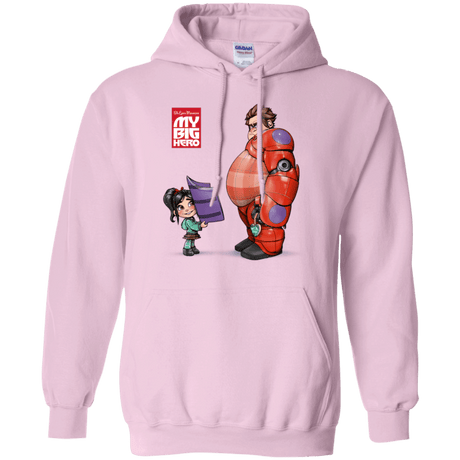 Sweatshirts Light Pink / Small My Big Hero Pullover Hoodie