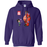 Sweatshirts Purple / Small My Big Hero Pullover Hoodie