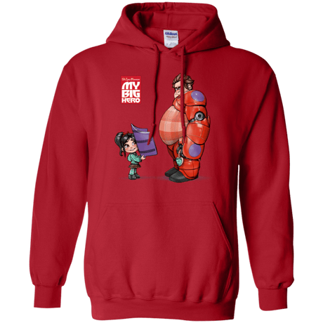 Sweatshirts Red / Small My Big Hero Pullover Hoodie