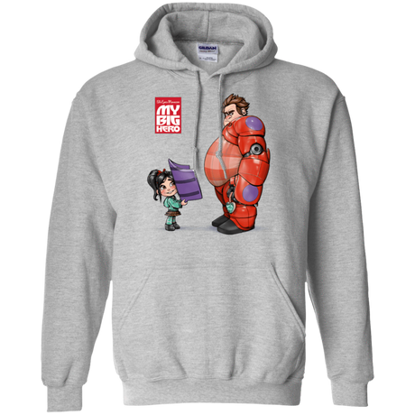 Sweatshirts Sport Grey / Small My Big Hero Pullover Hoodie