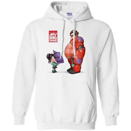 Sweatshirts White / Small My Big Hero Pullover Hoodie