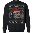 Sweatshirts Black / S My Cousin Santa Crewneck Sweatshirt