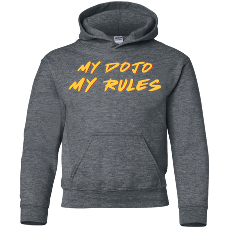 Sweatshirts Dark Heather / YS MY DOJO Youth Hoodie