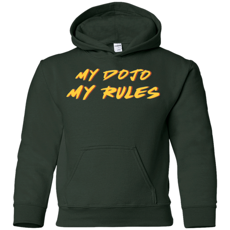 Sweatshirts Forest Green / YS MY DOJO Youth Hoodie