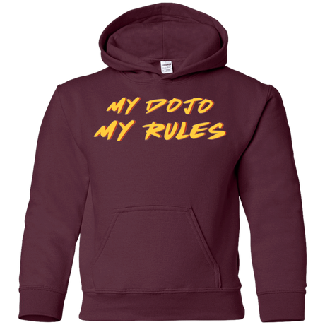 Sweatshirts Maroon / YS MY DOJO Youth Hoodie