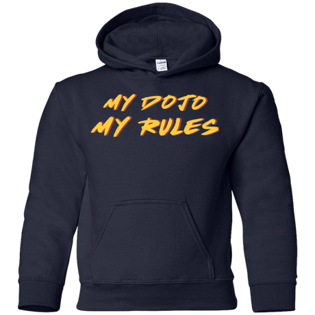 Sweatshirts Navy / YS MY DOJO Youth Hoodie