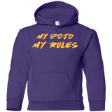 Sweatshirts Purple / YS MY DOJO Youth Hoodie