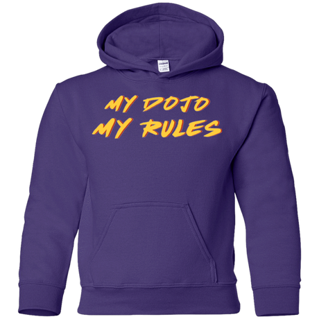 Sweatshirts Purple / YS MY DOJO Youth Hoodie