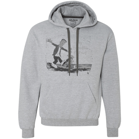 Sweatshirts Sport Grey / Small My Fiendish Friend Premium Fleece Hoodie