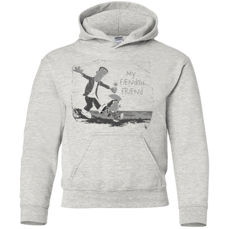 Sweatshirts Ash / YS My Fiendish Friend Youth Hoodie