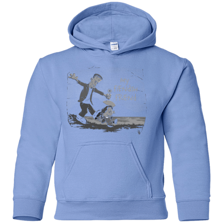 Sweatshirts Carolina Blue / YS My Fiendish Friend Youth Hoodie