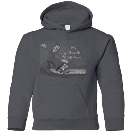 Sweatshirts Charcoal / YS My Fiendish Friend Youth Hoodie