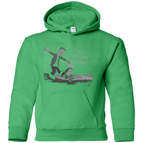 Sweatshirts Irish Green / YS My Fiendish Friend Youth Hoodie