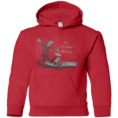 Sweatshirts Red / YS My Fiendish Friend Youth Hoodie