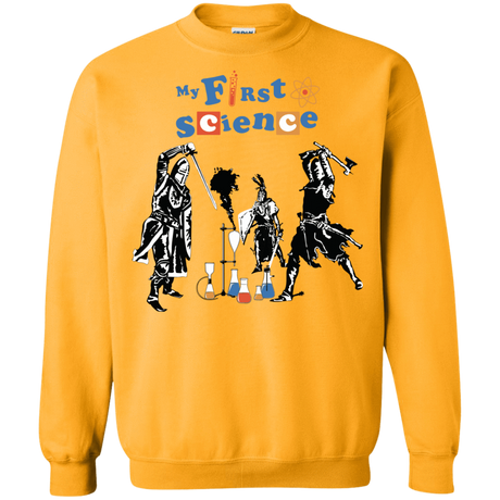 Sweatshirts Gold / S My First Science Crewneck Sweatshirt