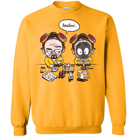 Sweatshirts Gold / Small My First Science kit Crewneck Sweatshirt