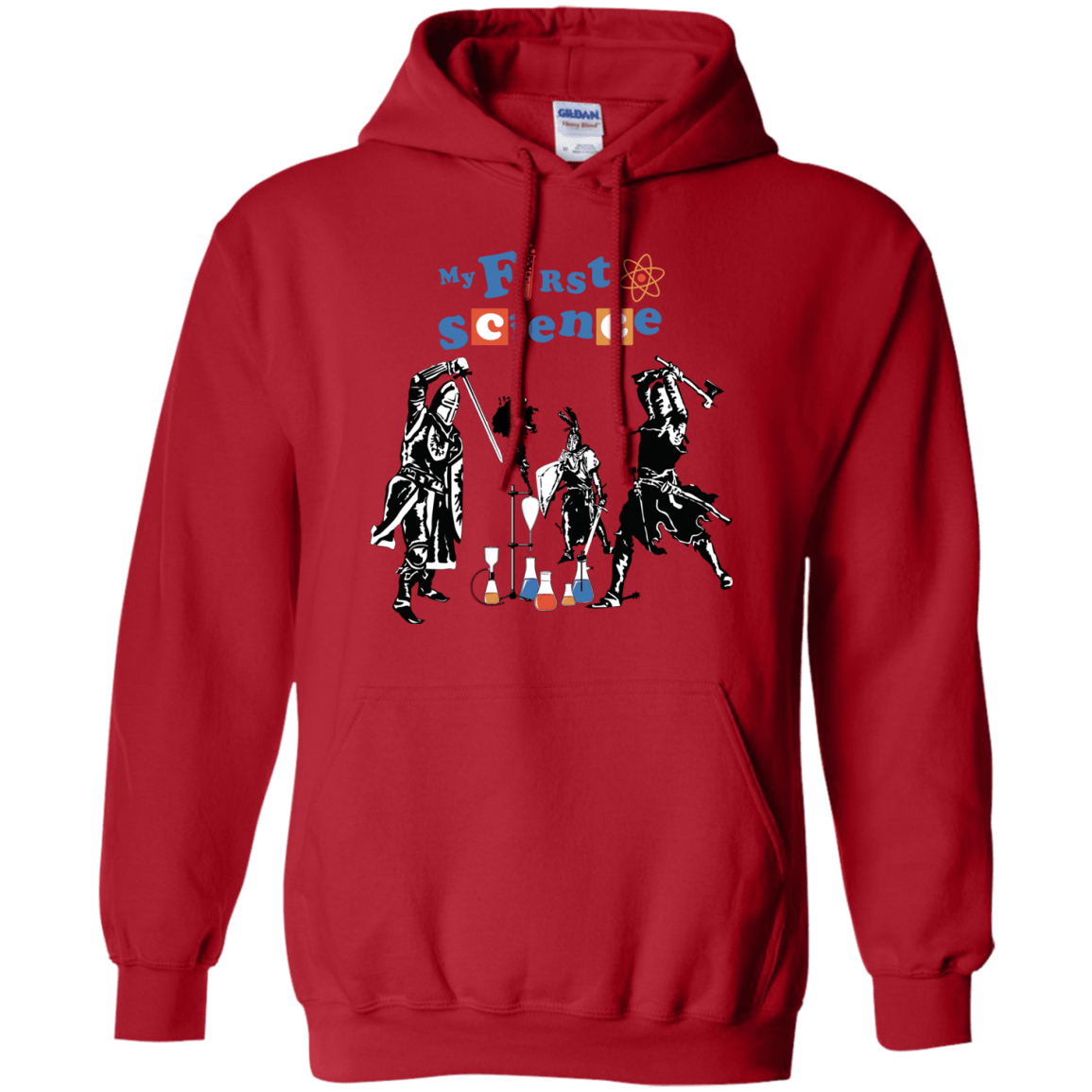 Sweatshirts Red / S My First Science Pullover Hoodie