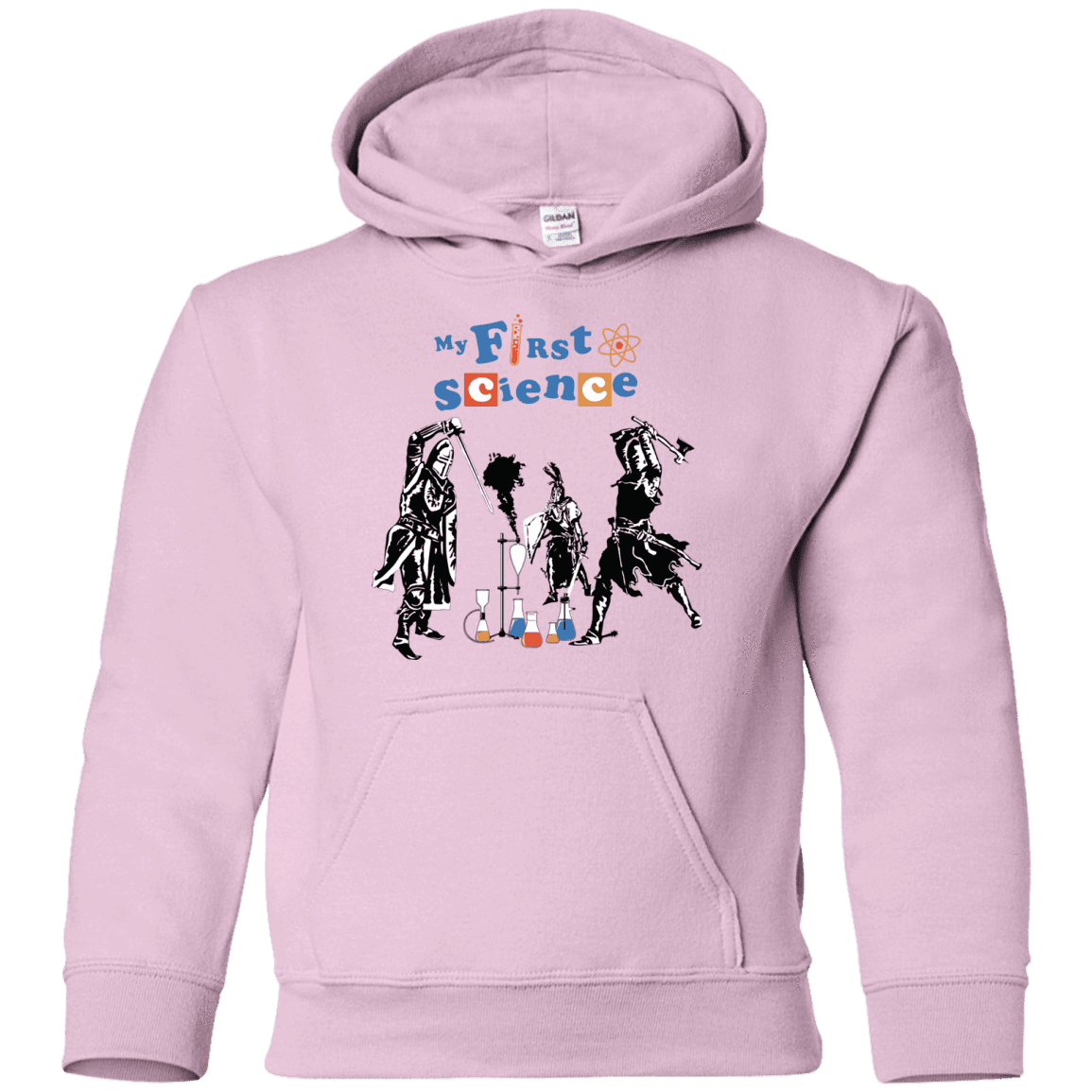 Sweatshirts Light Pink / YS My First Science Youth Hoodie